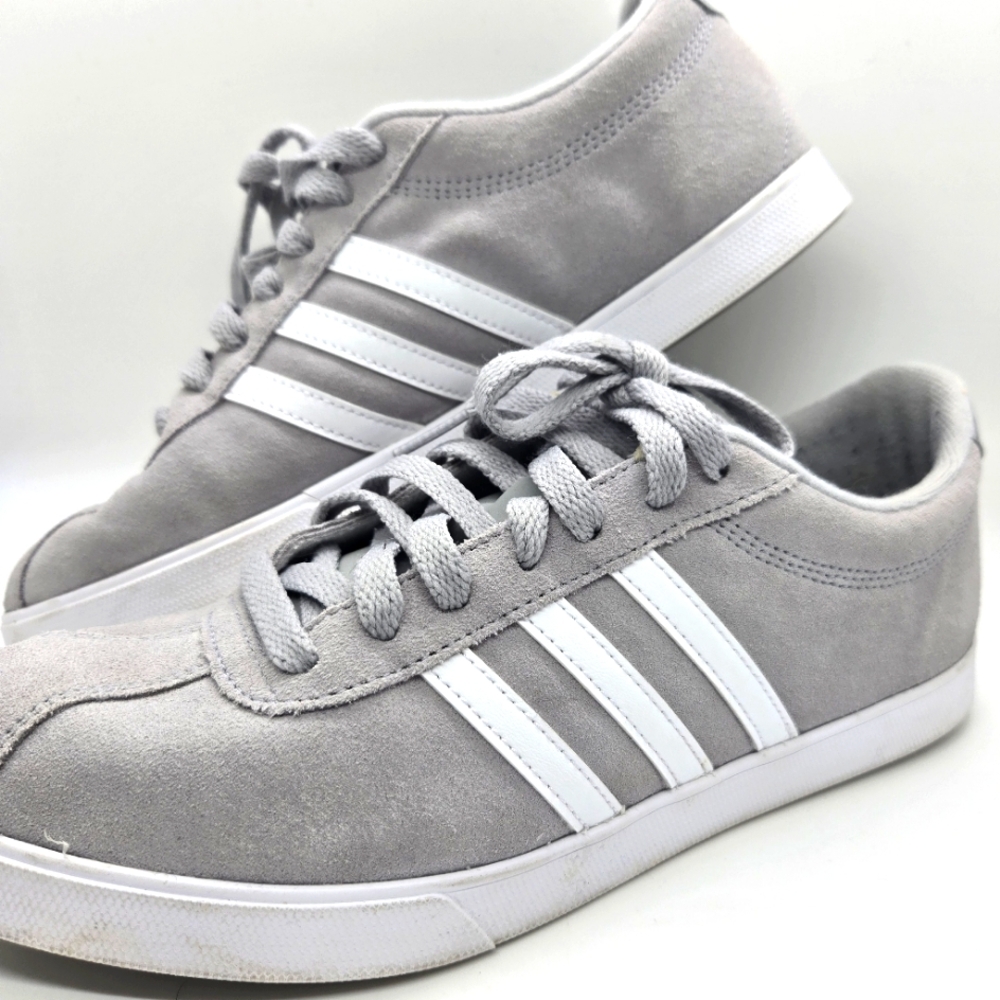 adidas Gray and White Women's Sneakers